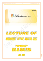 شرح Access 2007 صورة كتاب