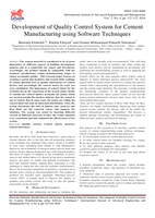  Development of Quality Control System for Cement Manufacturing using Software Techniques صورة كتاب