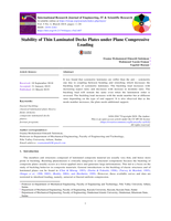 Stability of Thin Laminated Decks Plates under Plane Compressive Loading صورة كتاب