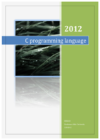 C programing language 5.0 صورة كتاب
