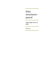 كتاب هياكل البيانات - لغة باسكال  صورة كتاب