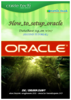 HOW TO SETUP ORACLE 11G.pdf صورة كتاب