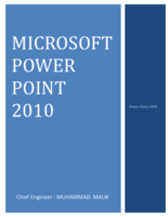 MICROSOFT POWER POINT 2010 صورة كتاب