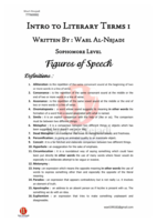 Figures of speech صورة كتاب