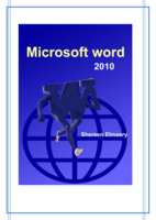 شرح لبرنامج Word 2010 صورة كتاب
