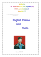 مجموعة اختبارات للغة الإنجليزية صورة كتاب