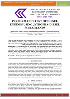 Performance Test of Diesel Engines using Jatropha-Diesel Fuels Blends صورة كتاب