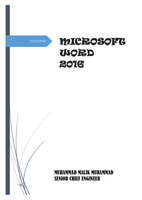 MICROSOFT WORD 2016 صورة كتاب