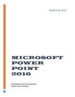  MICROSOFT POWER POINT 2016صورة كتاب